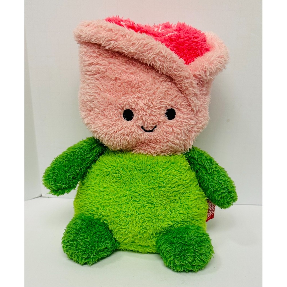 BumBumz by Russ Ruth Rose Flower Plush RootBumz Pink Green 9" 2024 Jazwares